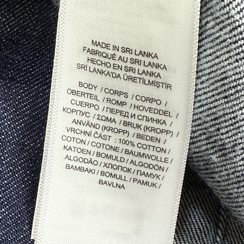 Ralph Lauren Women's Denim Blazer Crest Embossed Metal Buttons Blue‎ Size 6 NEW - Picture 8 of 9